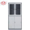 China factory KD steel office furniture thin line cross color cabinet storage solution